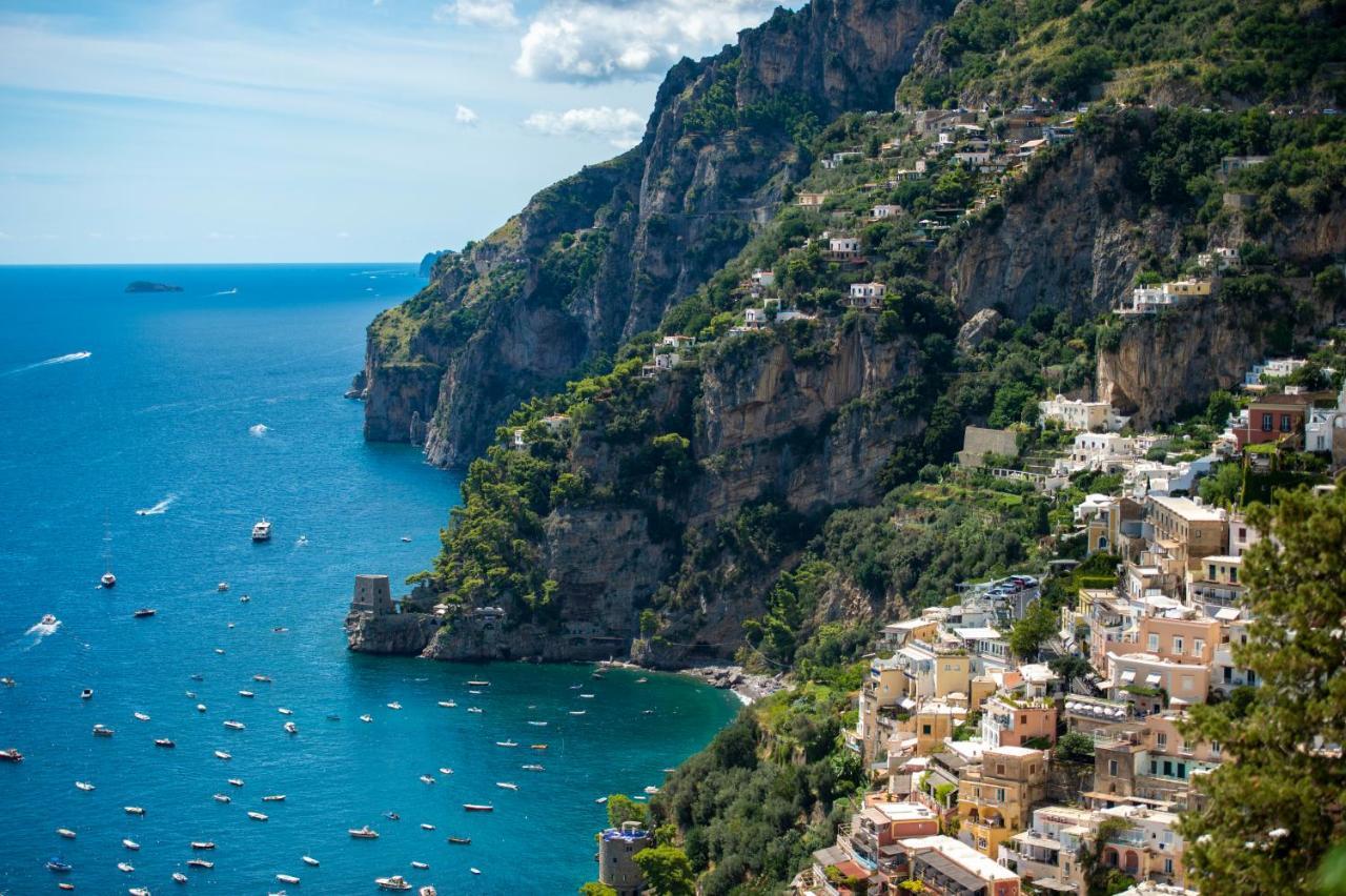 Aria Di Mare,Near Elevator, Few Steps, Parking, Garden Apartamento Positano Exterior foto